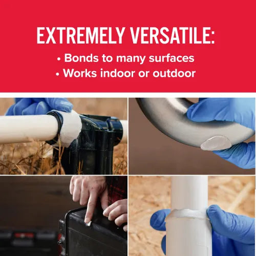 J-B WaterWeld™ Epoxy Putty - Specially Formulated Epoxy Putty for Plugging or Sealing Leaks In Water Tanks And Other Plumbing Repairs 2 oz SKU: 8277 J-B WaterWeld™ Epoxy Putty - Specially Formulated Epoxy Putty for Plugging or Sealing Leaks In Water Tanks And Other Plumbing Repairs 2 oz SKU: 8277